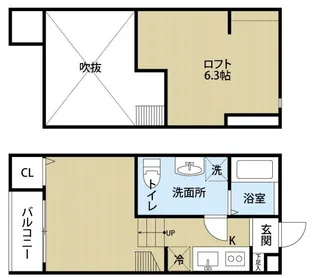 La Luce【2階】の間取り