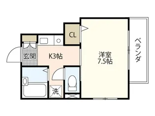 アイビル【3階】の間取り