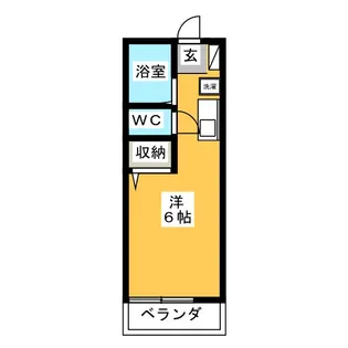 エミナコレージュI【1階】の間取り