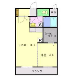 DearStar県の丘【2階】の間取り