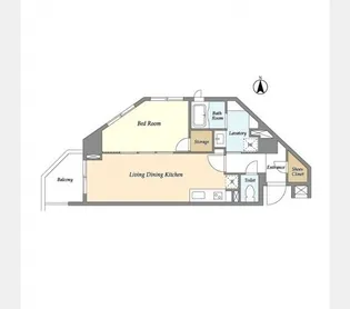 ウェルロード中野新橋【3階】の間取り