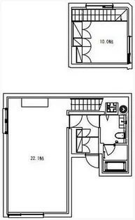 Bark Lane Ebisuの間取り
