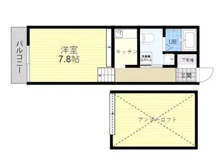 REGINA王子南【2階】の間取り