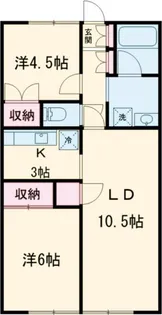 サマックス・マノワールI【1階】の間取り