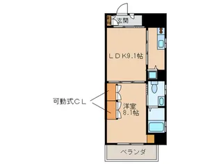 ピ-コック・スタ-【2階】の間取り