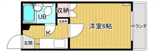 エステート10長束【2階】の間取り
