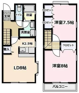 東京都練馬区田柄4【一戸建】の間取り