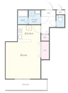 大阪府東大阪市岩田町1【マンション】の間取り