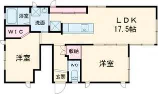 桜ヶ丘戸建・1階部分【1階】の間取り