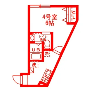 ベイルーム辻堂元町II【2階】の間取り