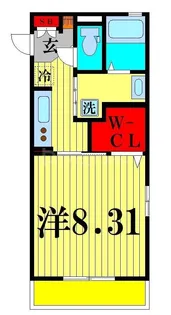 コンフォール高砂【2階】の間取り