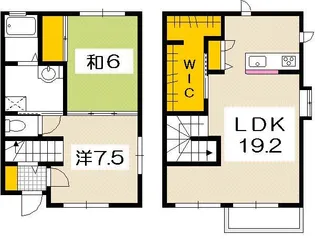 広島県広島市西区高須台5【一戸建】の間取り