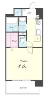 千葉県船橋市本町4【マンション】の間取り