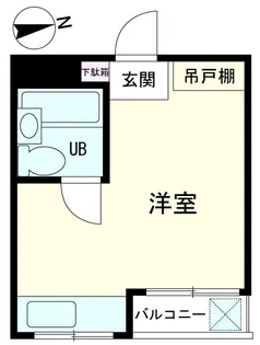 レジダンスエリット【4階】の間取り