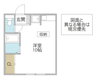 エミネントハイツ【1階】の間取り
