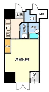 イーストン榴岡【2階】の間取り