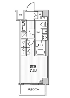 東京都墨田区本所4【マンション】の間取り