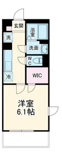 SOLASIA residence 高津【2階】の間取り