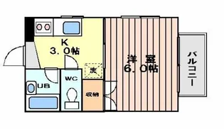 サマックス・シャトレA【2階】の間取り