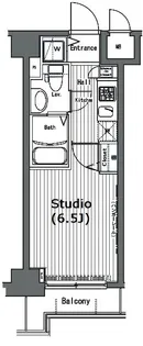 ガラ・ステージ大崎【3階】の間取り