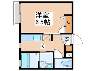 パルボヌール【2階】の間取り