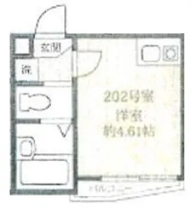 BONDS南千住【2階】の間取り