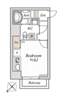 東京都日野市豊田3【マンション】の間取り