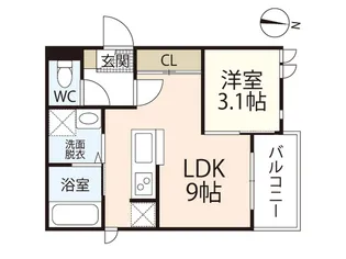 REGALEST Alivio【1階】の間取り