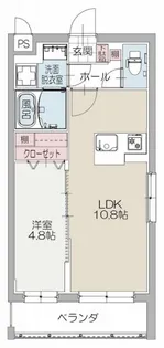 エクセレントIII【1階】の間取り