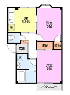 アドバンス21【1階】の間取り