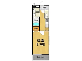 フジパレス武庫之荘2番館【1階】の間取り