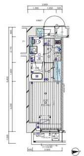 東京都台東区千束3【マンション】の間取り
