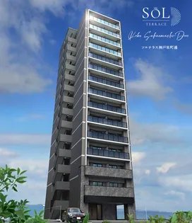 ソルテラス神戸栄町通【10階】の外観