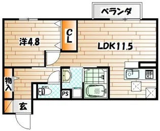 Oasis【2階】の間取り