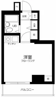 横浜平沼ダイカンプラザ三号館【9階】の間取り