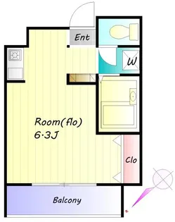 グリーンピア板橋【4階】の間取り
