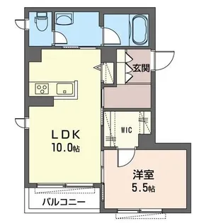 ロルベーア【1階】の間取り