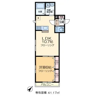 カーサ・デ・ラ・ルーム【2階】の間取り