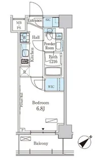 パークアクシス大塚ガーデンスクエア【4階】の間取り