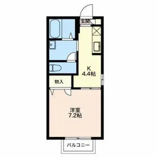 アルカディア【2階】の間取り