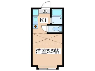 パンシオン町田【1階】の間取り