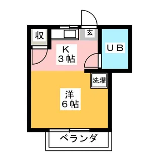 スカイヒルズ【1階】の間取り