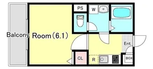 ジーメゾン綾瀬【2階】の間取り