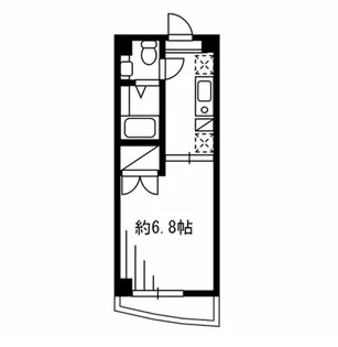 F.S.C.新宿マンション【1階】の間取り