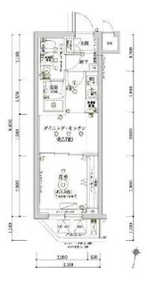 ECREDE赤羽SOUTH【4階】の間取り
