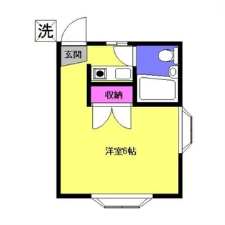 シャルム妻田【2階】の間取り