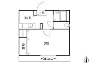 サンクレスト奥沢【3階】の間取り