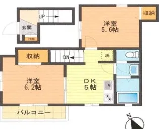 ア・デイズの間取り