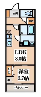 アート小若江【2階】の間取り