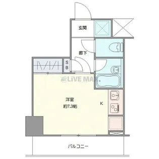 メインステージ錦糸町IV【9階】の間取り